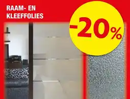 Hubo Raam- en kleeffolies aanbieding