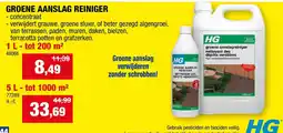 Hubo Groene aanslag reiniger aanbieding