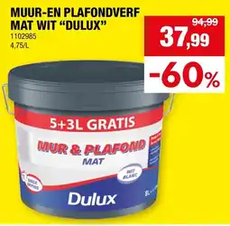 Hubo Mur & plafond mat dulux aanbieding
