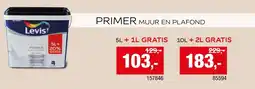 Hubo Levis Primer muur en plafond aanbieding