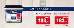Hubo Levis Muur binnen aanbieding