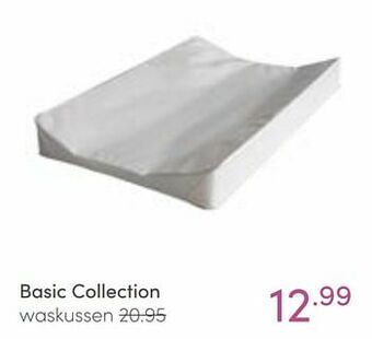 Baby & Tiener Basic collection waskussen aanbieding