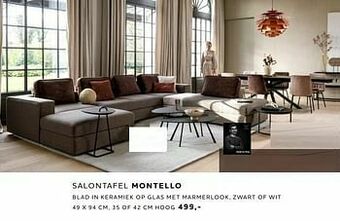 Salontafel montello