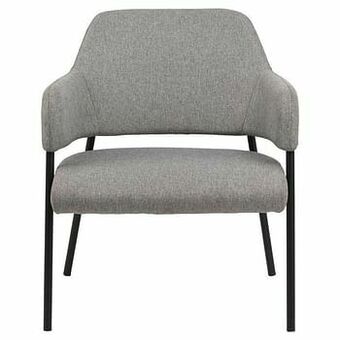 Leen Bakker Fauteuil Lyon - Malmo - lichtgrijs - Leen Bakker aanbieding