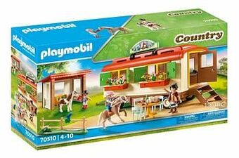Dreamland PLAYMOBIL Country 70510 Ponykamp aanhanger aanbieding