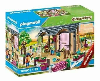 PLAYMOBIL Country 70995 Rijlessen met paardenboxen