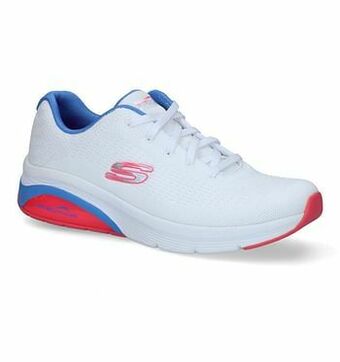 Torfs Skechers Skech-Air Extreme 2.0 Classic Vibe Witte Sneakers aanbieding
