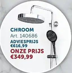 Zelfbouwmarkt Chroom aanbieding