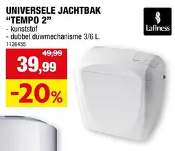 Hubo Universelle jachtbak tempo 2 aanbieding