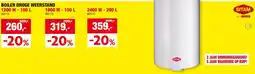 Hubo Boiler droge weerstand aanbieding