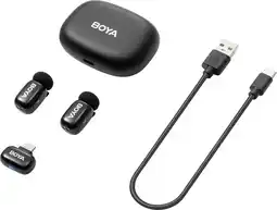Coolblue Boya Mini 2 Noir pour USB-C aanbieding