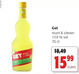 Colruyt Get munt & citroen aanbieding