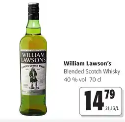 Colruyt William lawson's blended scotch whisky aanbieding