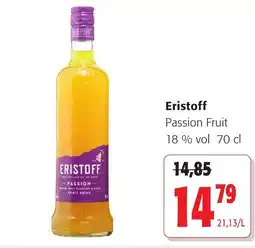 Colruyt Eristoff passion fruit aanbieding