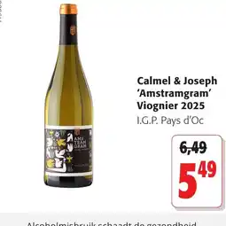 Colruyt Calmel & Joseph 'Amstramgram' Viognier 2025 aanbieding