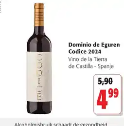 Colruyt Dominio de Eguren Codice 2024 aanbieding