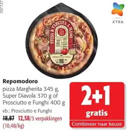 Colruyt Repomodoro pizza Margherita aanbieding