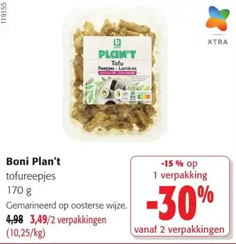 Boni Plan't tofureepjes
