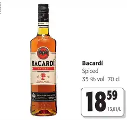 Colruyt Bacardí Spiced aanbieding