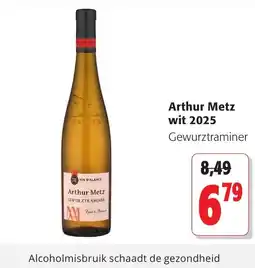 Colruyt Arthur Metz wit 2025 aanbieding