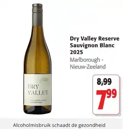 Colruyt Dry Valley Reserve Sauvignon Blanc 2025 aanbieding