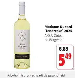 Colruyt Madame Dubard 'Tendresse' 2025 aanbieding