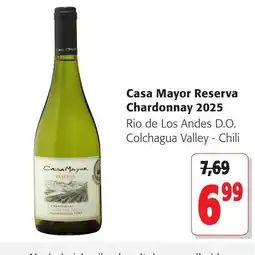 Colruyt Casa Mayor Reserva Chardonnay 2025 aanbieding