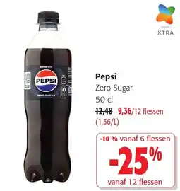 Colruyt Pepsi Zero Sugar aanbieding