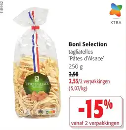 Colruyt boni selection tagliatelles aanbieding