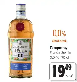 Colruyt Tanqueray flor de sevilla aanbieding