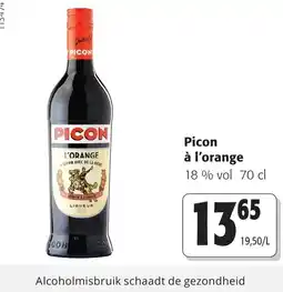 Colruyt Picon à l'orange aanbieding