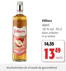 Colruyt Filliers appel aanbieding