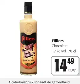 Colruyt Filliers Chocolate aanbieding