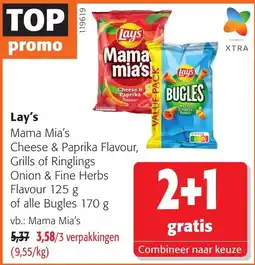 Colruyt Lay's Mama Mia's aanbieding
