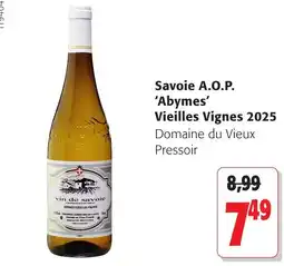 Colruyt Savoie A.O.P. 'Abymes' Vieilles Vignes 2025 aanbieding