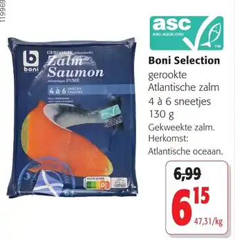 Boni Selection gerookte Atlantische zalm