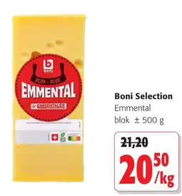Colruyt Boni Selection Emmentaal blok aanbieding