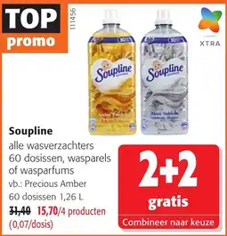 Colruyt Soupline alle wasverzachters aanbieding