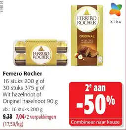Colruyt Ferrero rocher aanbieding