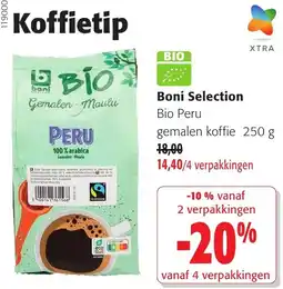 Colruyt Boni Selection gemalen koffie aanbieding