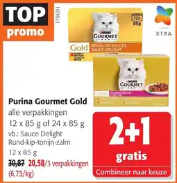 Colruyt Purina Gourmet Gold aanbieding