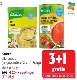 Colruyt Knorr alle soepen aanbieding