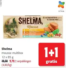 Colruyt Shelma mousse multibox aanbieding