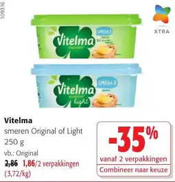 Colruyt Vitelma smeren aanbieding