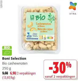 Colruyt Boni Selection Bio cashewnoten aanbieding