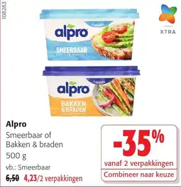 Colruyt Alpro Smeerbaar of Bakken & braden aanbieding