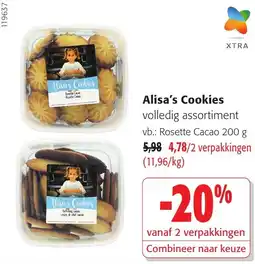 Colruyt Alisa's Cookies aanbieding