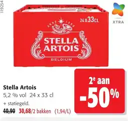 Colruyt Stella artois aanbieding