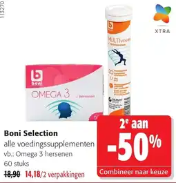 Colruyt Boni Selection alle voedingssupplementen aanbieding
