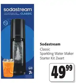 Colruyt Sodastream classic sparkling water maker starter kit aanbieding